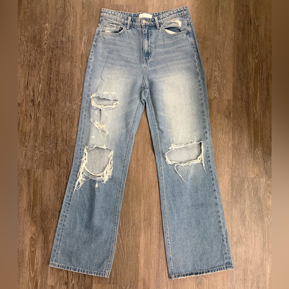 Vervet Distressed Blue Women's Jeans